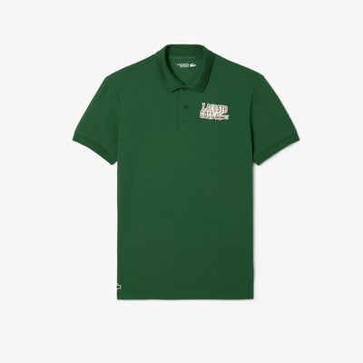 Relaxed Fit Mini-Piqué Golf Polo Shirt