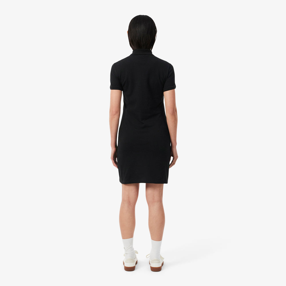 Slim Fit Stretch Petit Piqué Polo Dress
