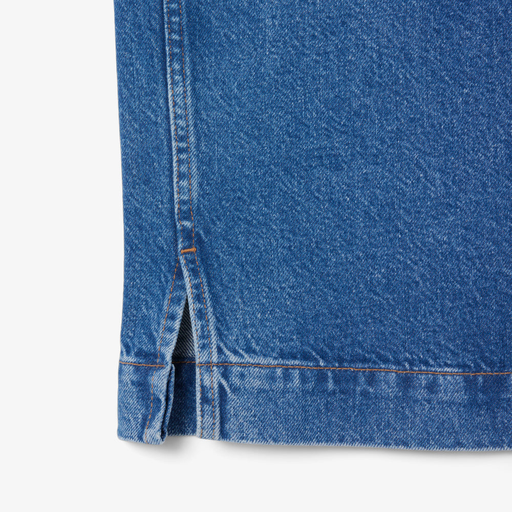 Oversized Cotton Denim Dress