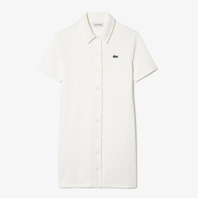 Women’s Lacoste Organic Cotton Buttoned Polo Dress