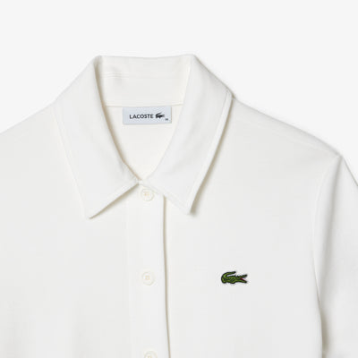 Women’s Lacoste Organic Cotton Buttoned Polo Dress