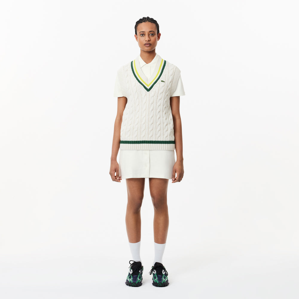Outfit Lacoste Tops Womens Women's Lacoste Piqué Knit Polo Dress