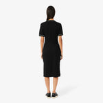 Trim Accent Jersey T-shirt Dress
