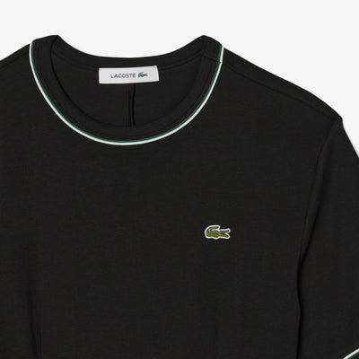 Trim Accent Jersey T-shirt Dress