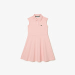 Sleeveless Stretch Piqué Polo Dress