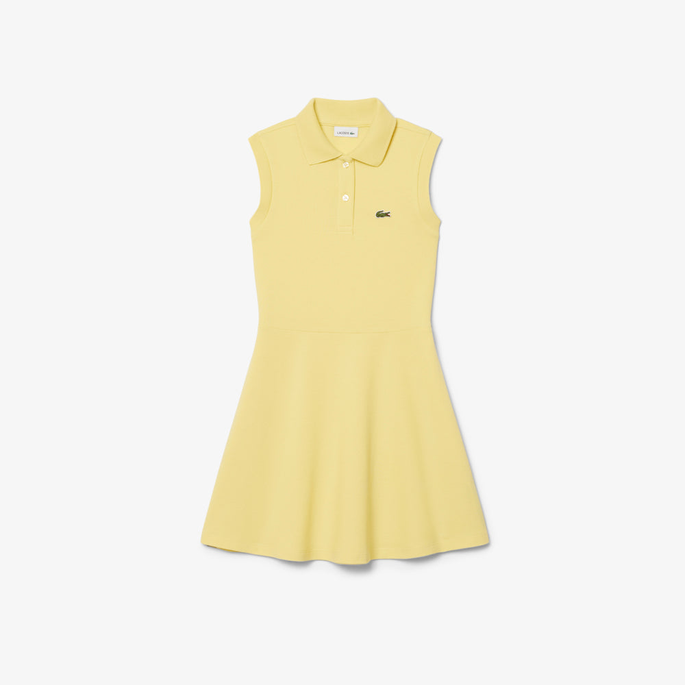 Sleeveless Stretch Piqué Dress