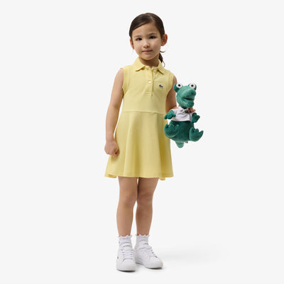 Sleeveless Stretch Piqué Dress