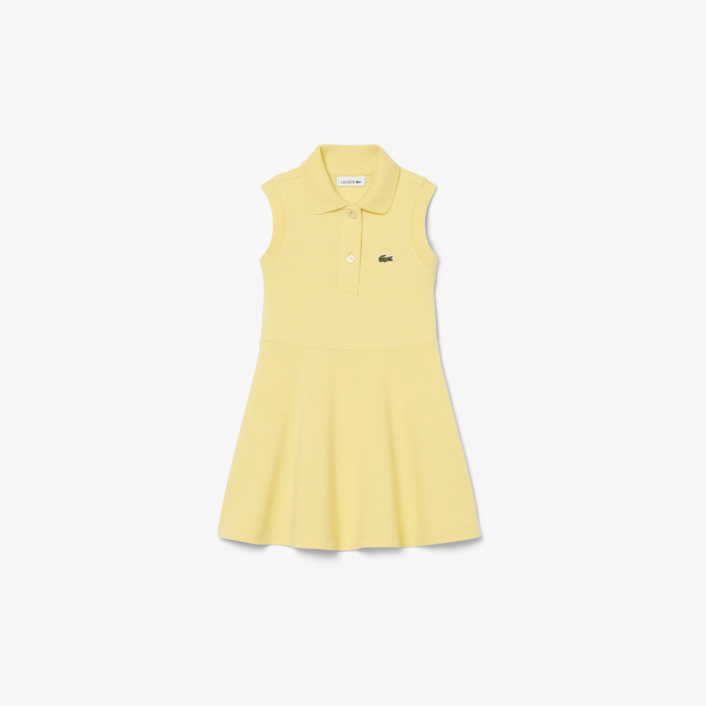 Sleeveless Stretch Piqué Dress