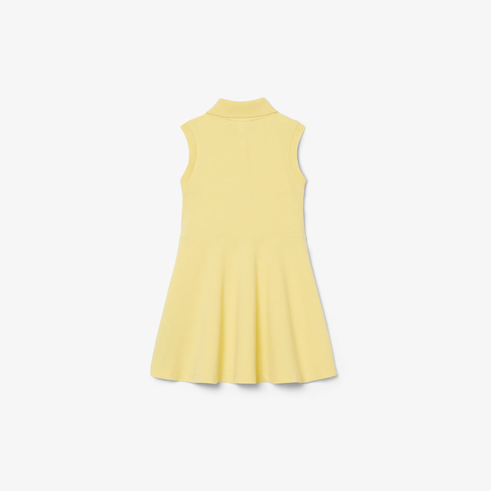 Sleeveless Stretch Piqué Dress