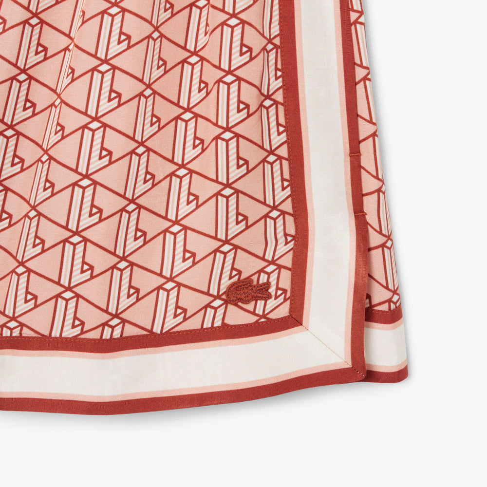 Fluid Monogram Print Shorts