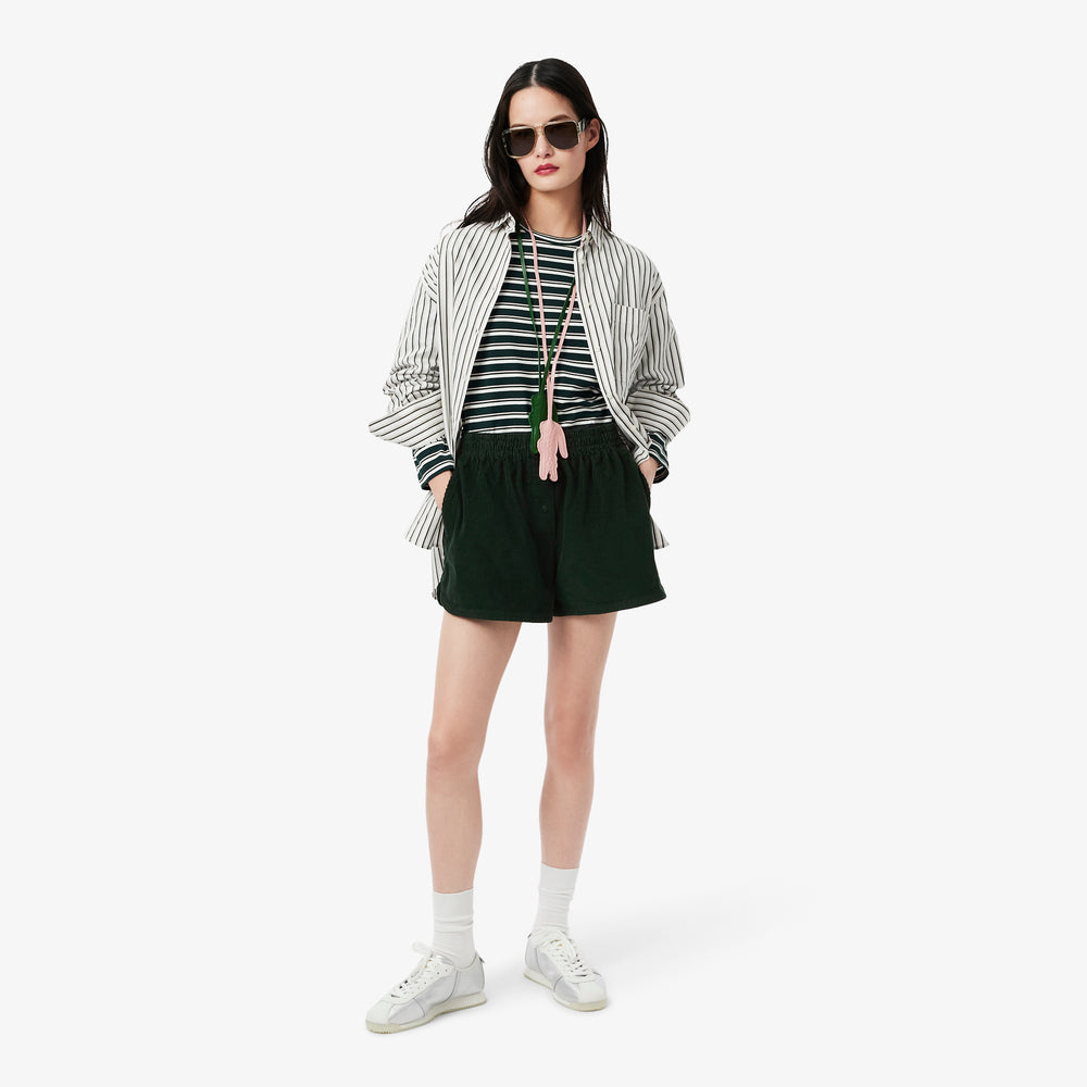 Wide Fit Corduroy Shorts