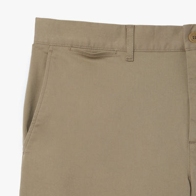 Slim Fit Stretch Cotton Chino Shorts