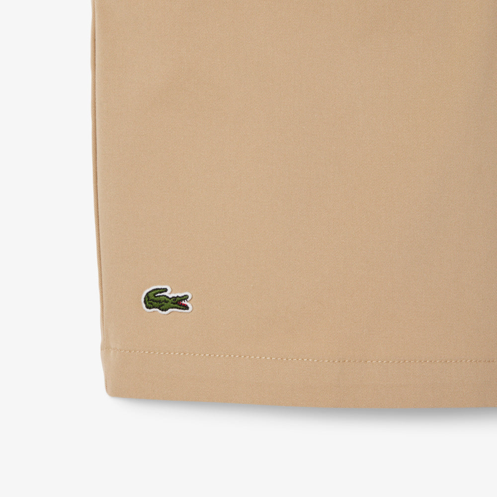 Stretch Cotton Gabardine Shorts