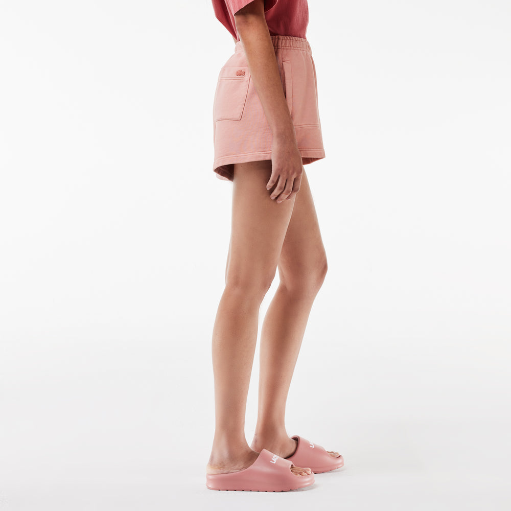 Natural Dyed Short Cotton Fleece Shorts