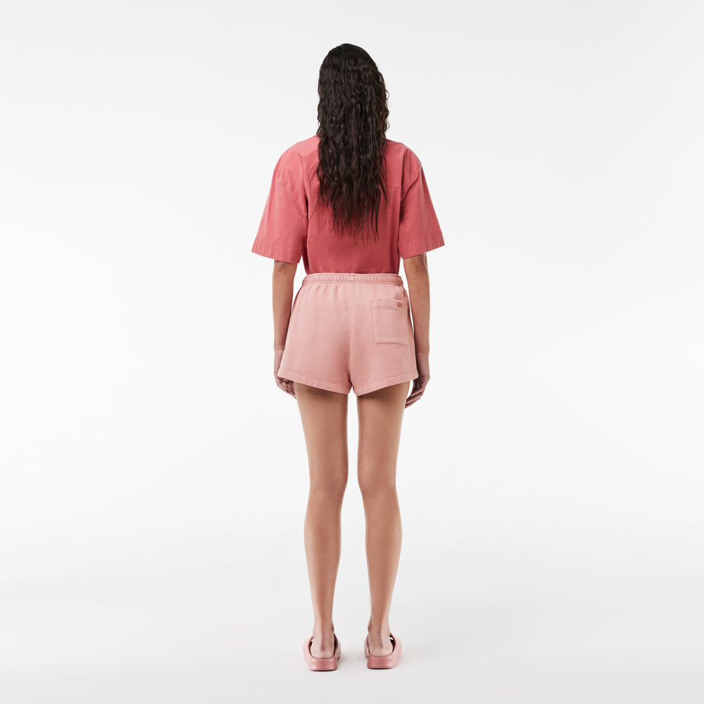 Natural Dyed Short Cotton Fleece Shorts