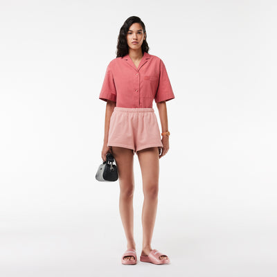 Natural Dyed Short Cotton Fleece Shorts