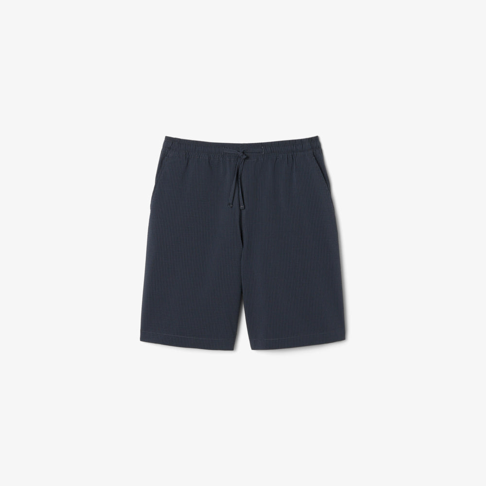 Cotton Seersucker Shorts