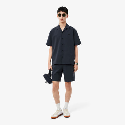 Cotton Seersucker Shorts