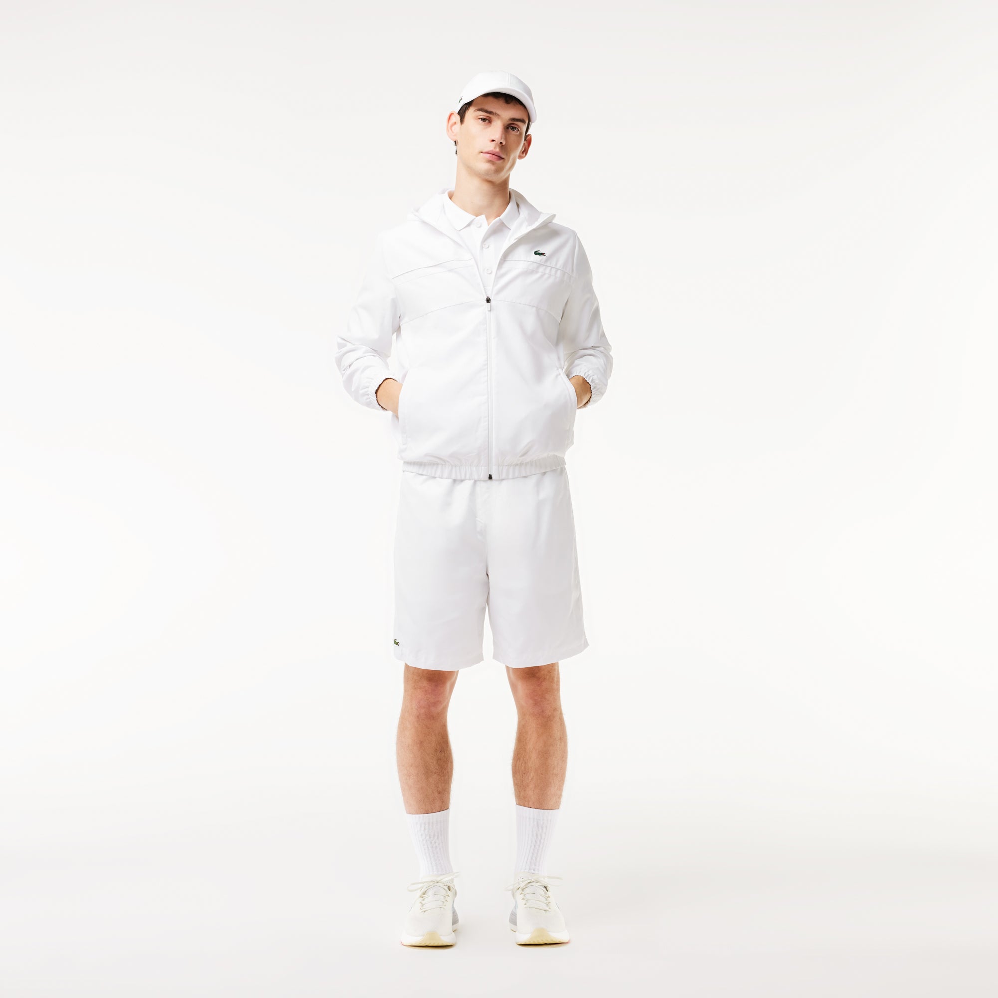 Lightweight Diamond Taffeta Tennis Shorts 2 XS