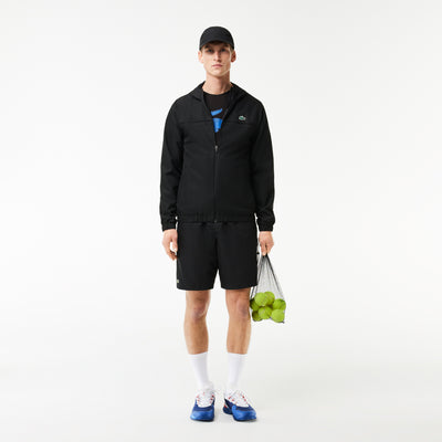 Lightweight Diamond Taffeta Tennis Shorts