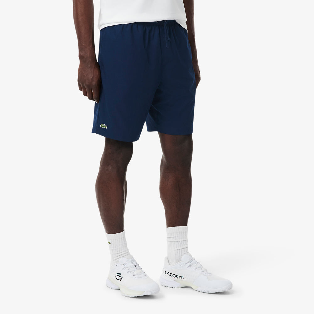 Lightweight Diamond Taffeta Tennis Shorts