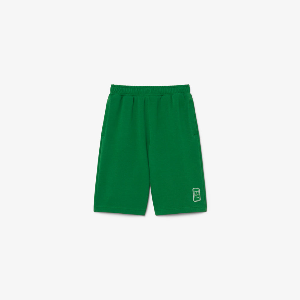 Relaxed Fit Double Face Piqué Shorts