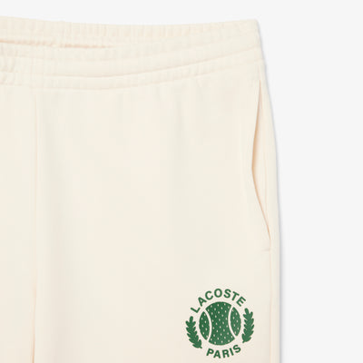 Regular Fit 3D Print Fleece Shorts