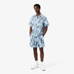 Relaxed Fit Printed Taffeta Shorts