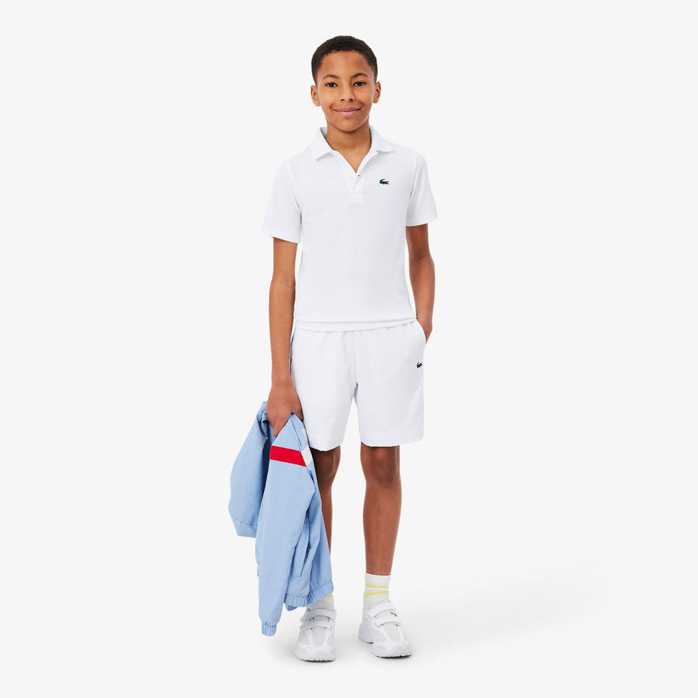 Colorblock Diamond Taffeta Sport Shorts