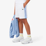 Colorblock Diamond Taffeta Sport Shorts