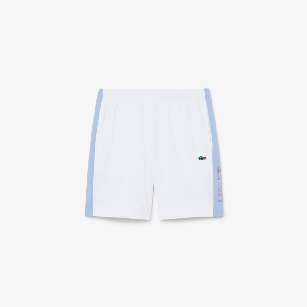Colorblock Diamond Taffeta Sport Shorts