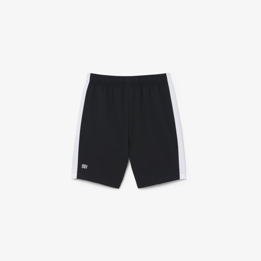 Colorblock Diamond Taffeta Sport Shorts