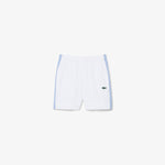 Colorblock Diamond Taffeta Sport Shorts