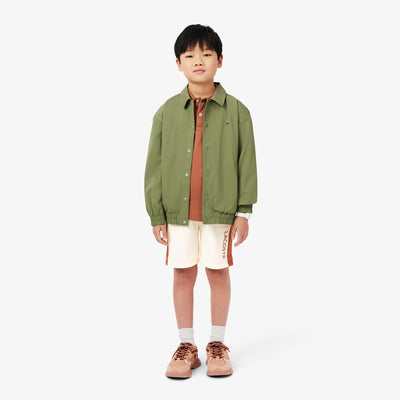 Colour-Block Fleece Shorts