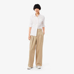 Wide Fit Stretch Gabardine Chino Pants