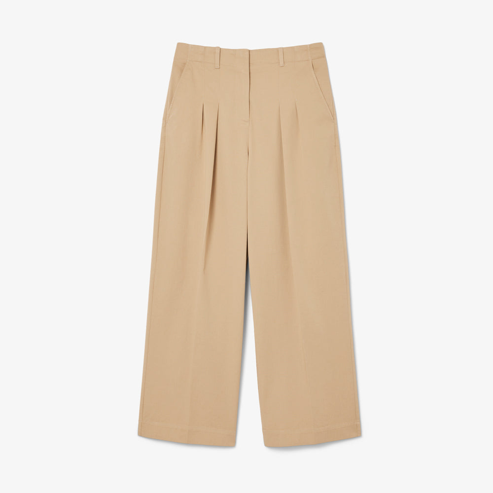 Wide Fit Stretch Gabardine Chino Pants
