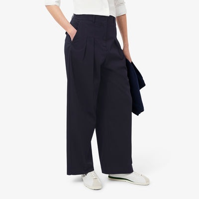 Wide Fit Stretch Gabardine Chino Pants