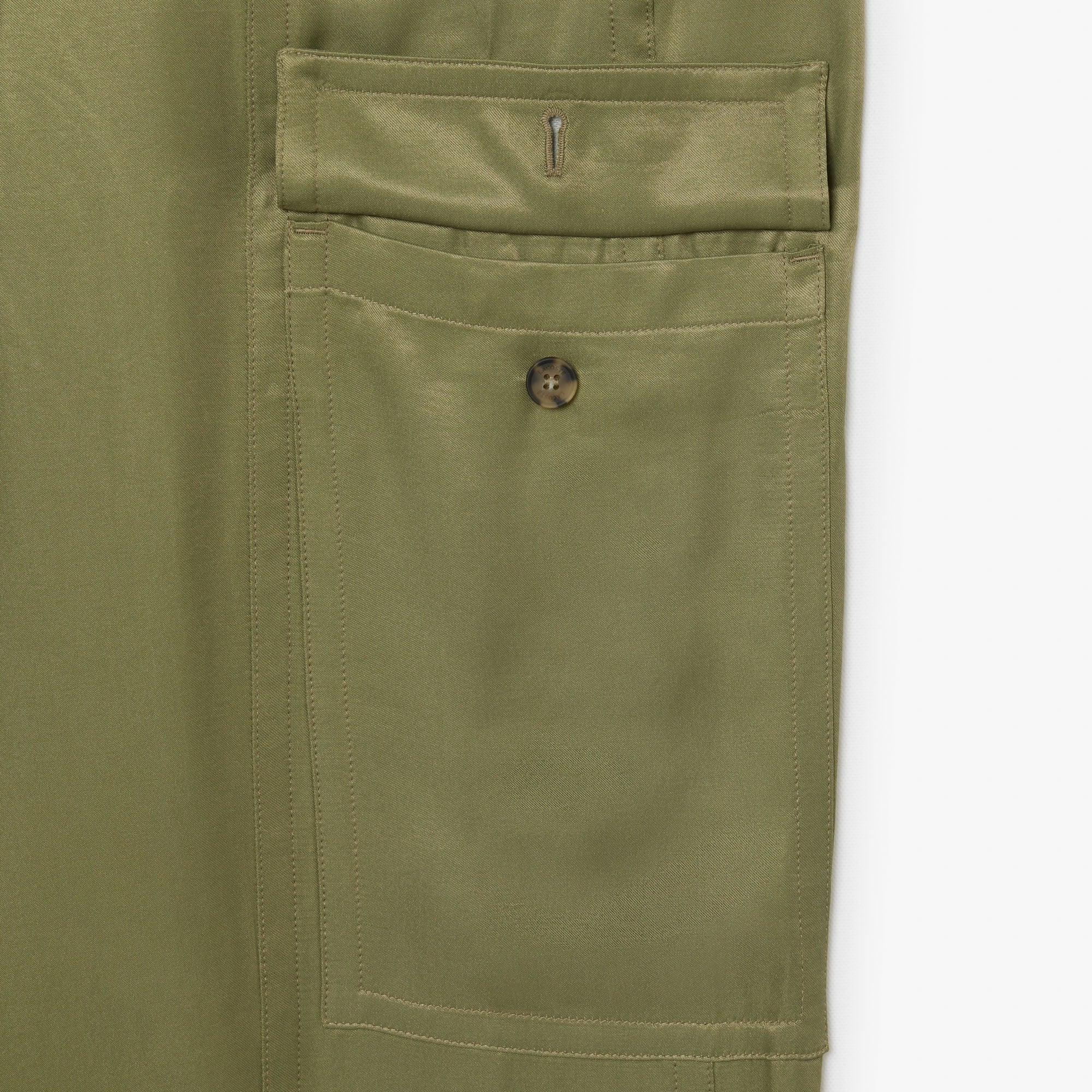Oversized Satin Cargo Pants – Lacoste ZA