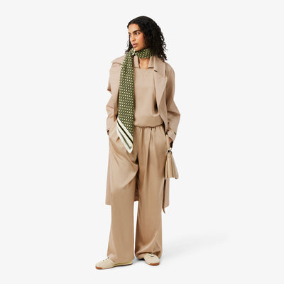 Oversized Elasticated Satin Pants