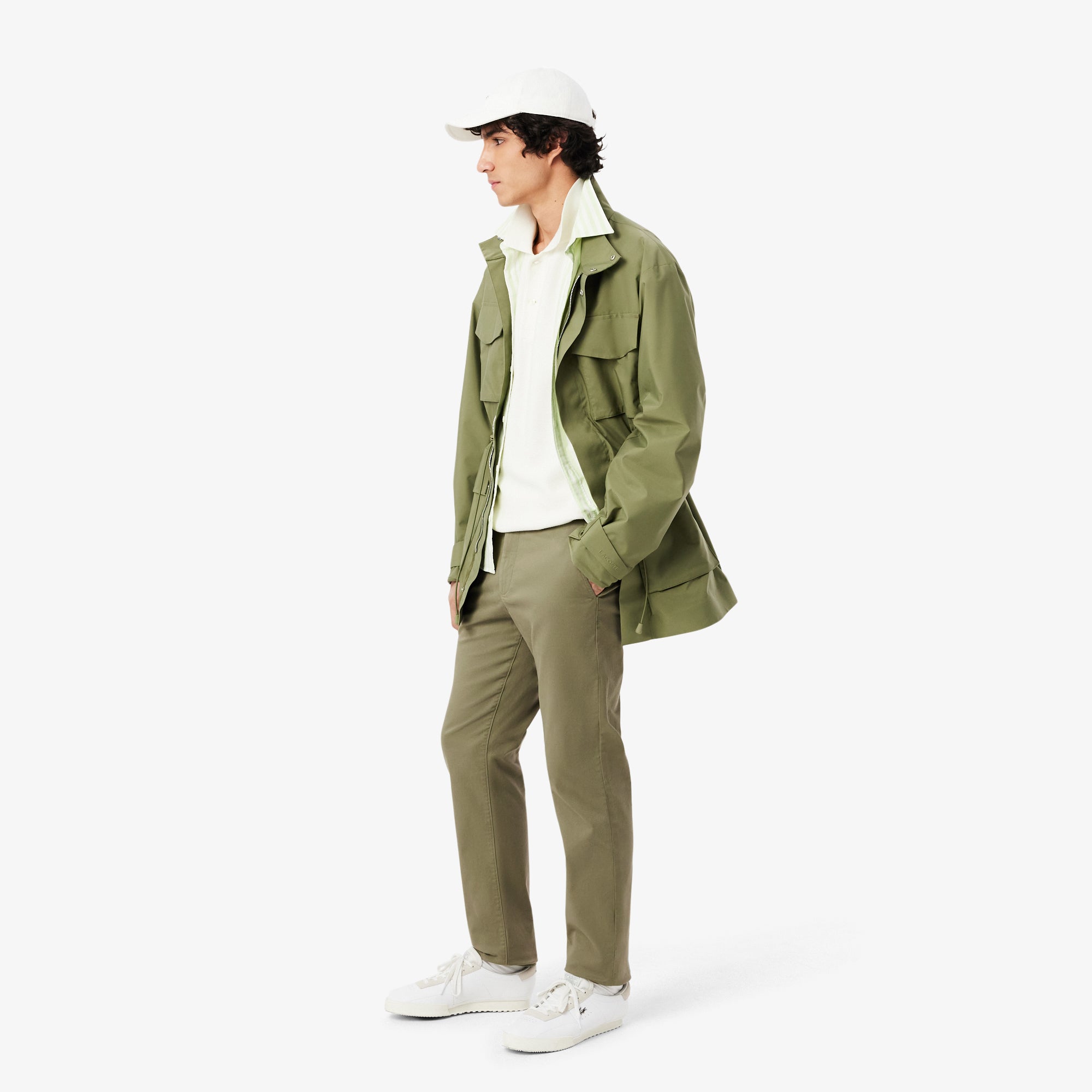 Slim Fit Stretch Twill Chino Pants – Lacoste ZA