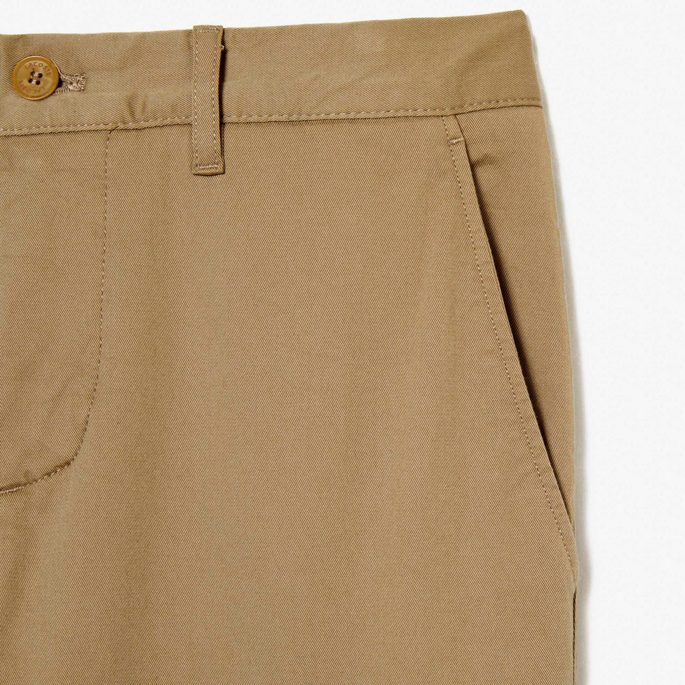 Stretch Cotton Slim Fit Chino Pants
