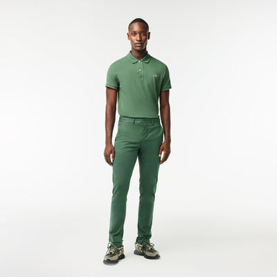 Stretch Cotton Slim Fit Chino Pants