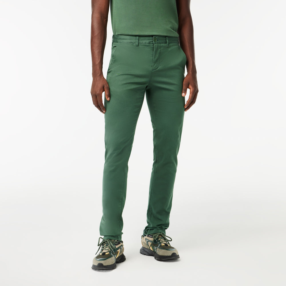 Stretch Cotton Slim Fit Chino Pants