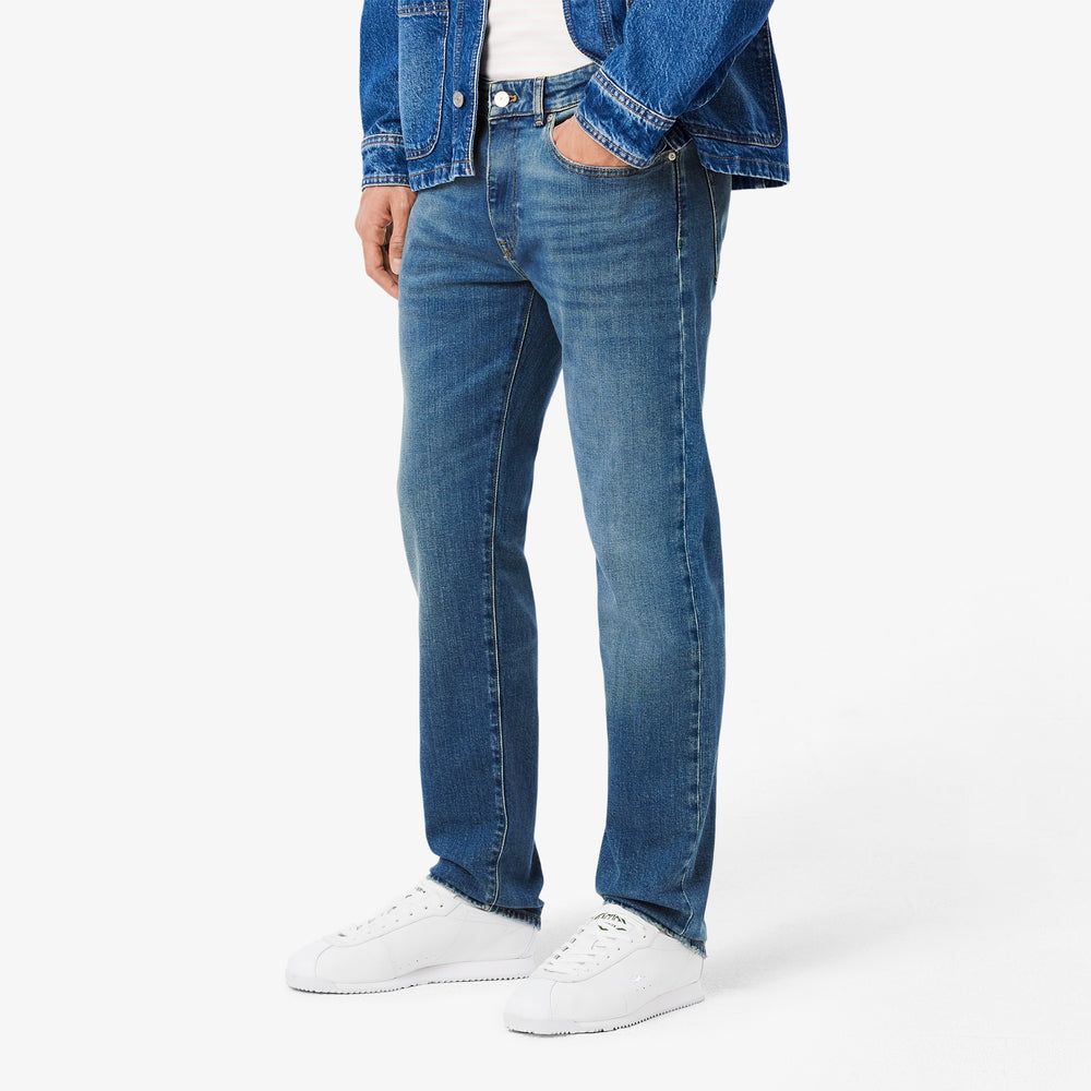5 Pocket Slim Fit Indigo Jeans