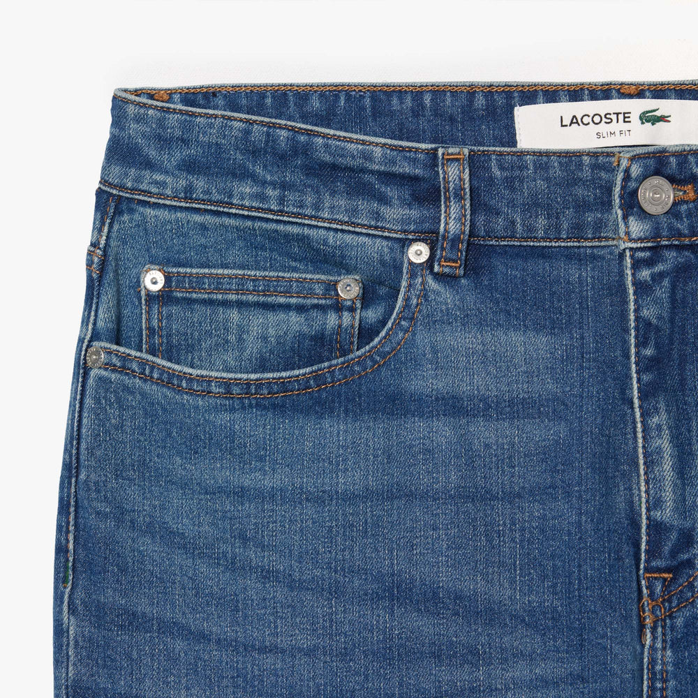 5 Pocket Slim Fit Indigo Jeans
