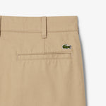 Cotton Gabardine Pleat Front Chino Pants