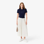 Long Pleated Elasticated Waist Skirt