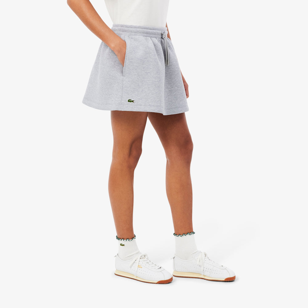 Short Double Face Jersey Skirt