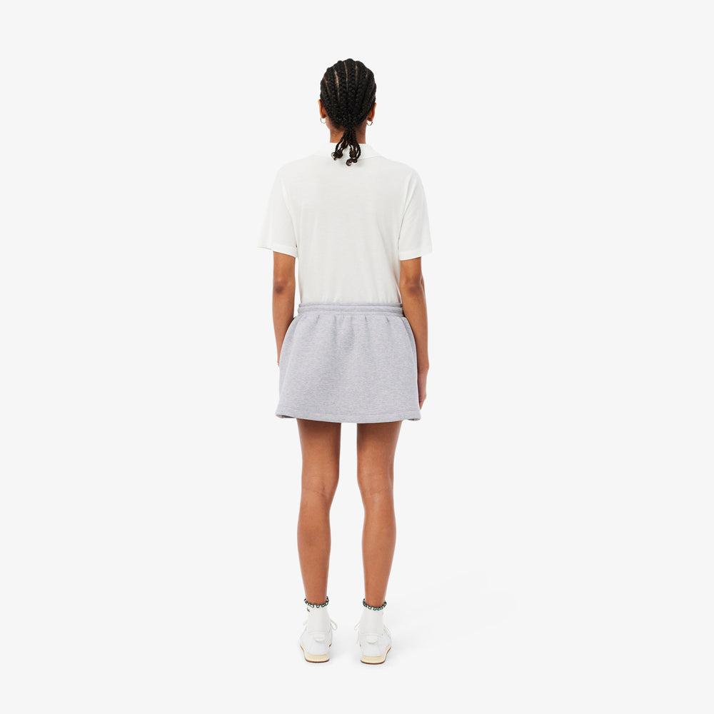 Short Double Face Jersey Skirt