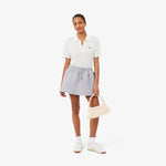 Short Double Face Jersey Skirt